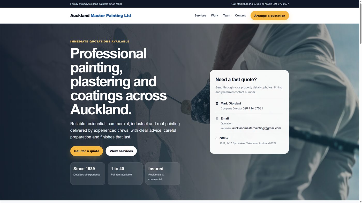 Auckland Master Painting